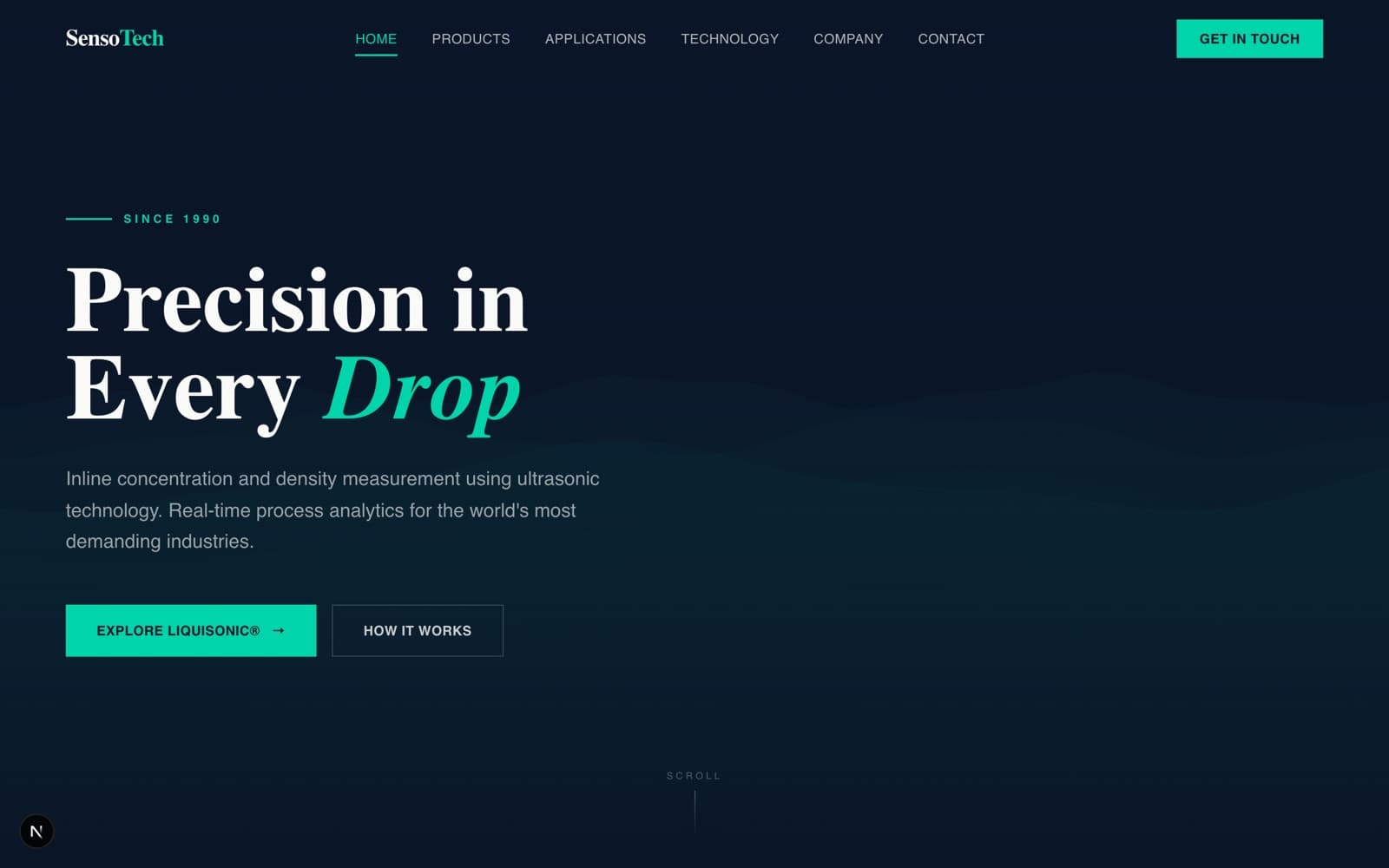 SensoTech — Industrie B2B